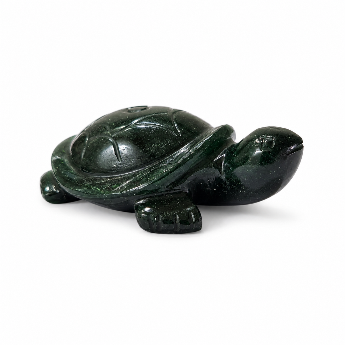 Green Aventurine Tortoise Idol - Natural Crystal Decorative Figurine for Home & Office